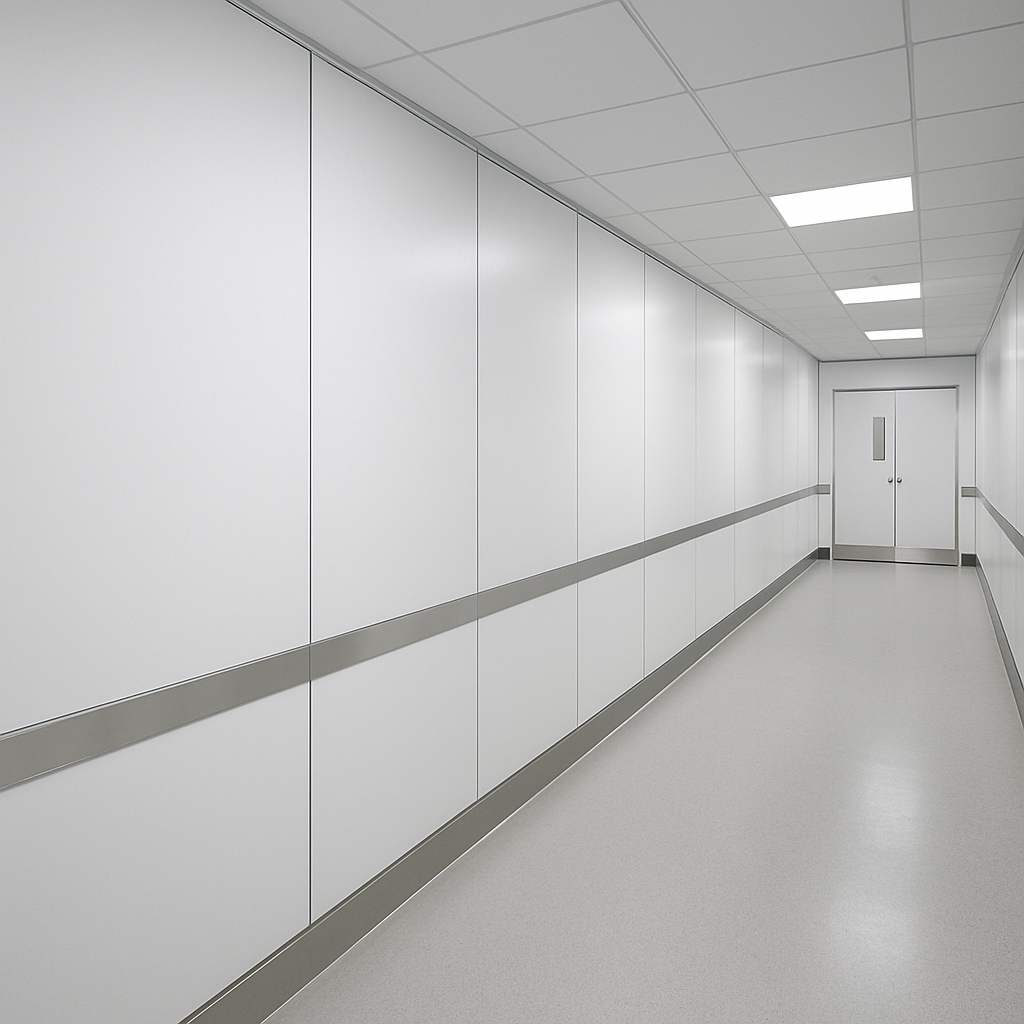 Medical Wall Panel Installation